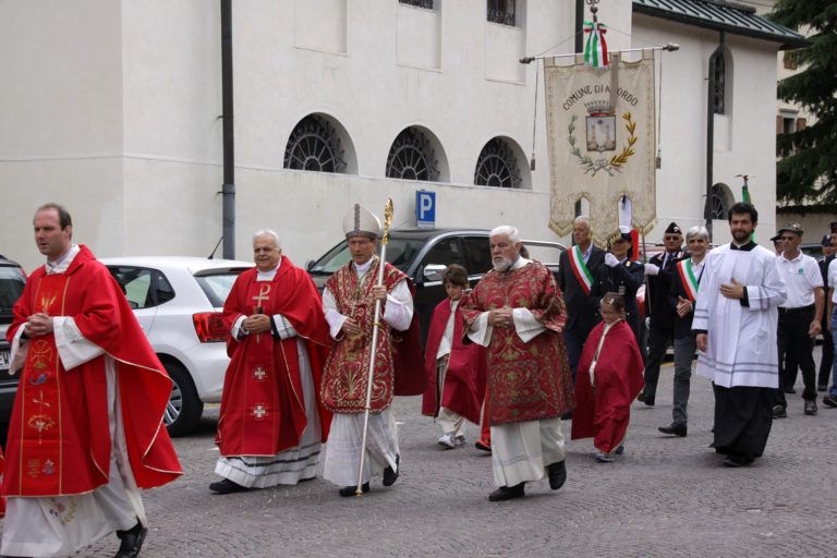 29 giugno 2018 Agordo, solennità dei Santi Pietro e Paolo messa