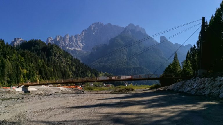 nuovo ponte al posto della passerella