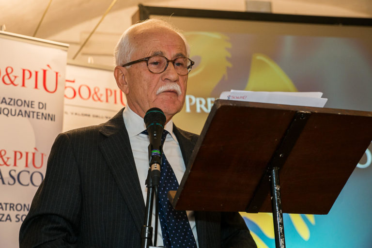 ss vittore e corona feltre 18.11.2018 -giuseppe benozzi presidente 50 e più Belluno