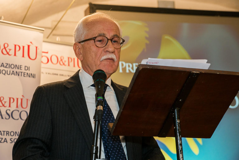 ss vittore e corona feltre 18.11.2018 -giuseppe benozzi presidente 50 e più Belluno