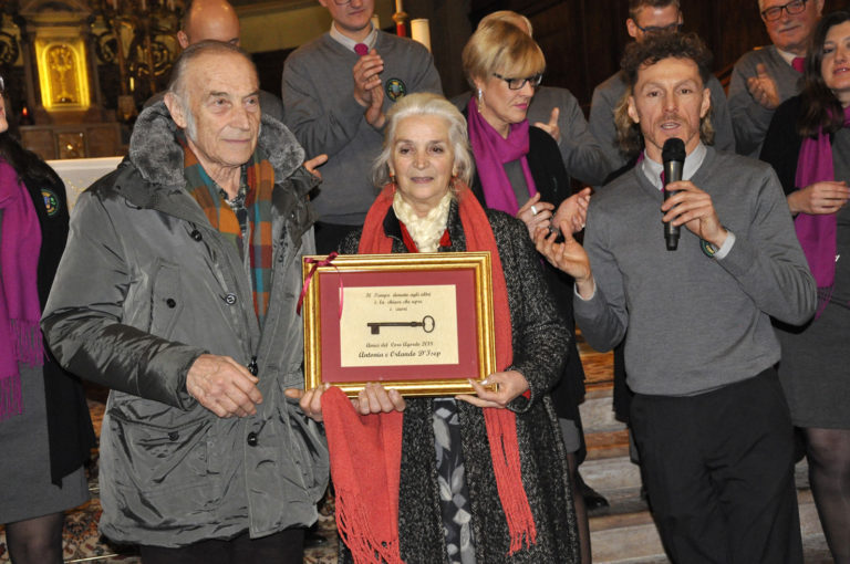 AGORDO-Orlando D’Isep e Antonia Bortot Amici del Coro Agordo 2018