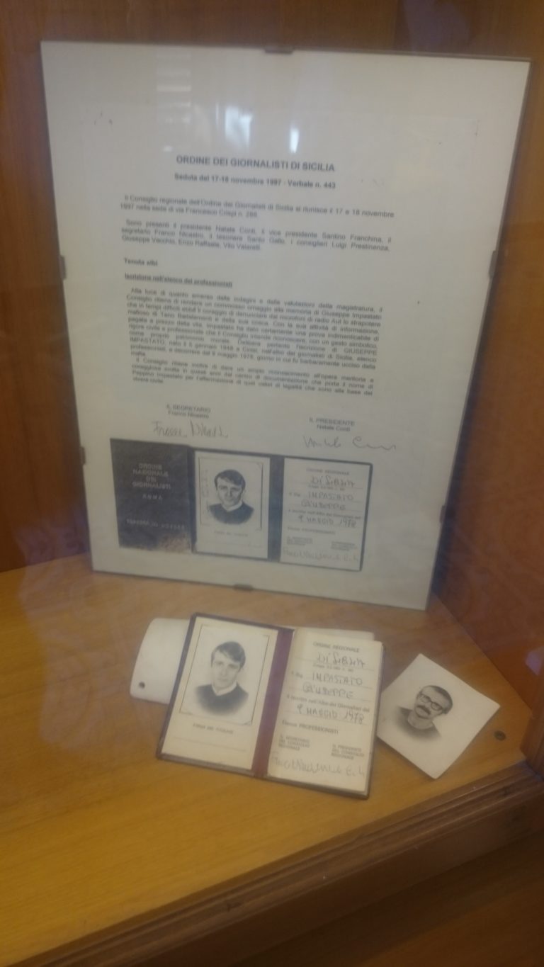 La tessera di giornalista