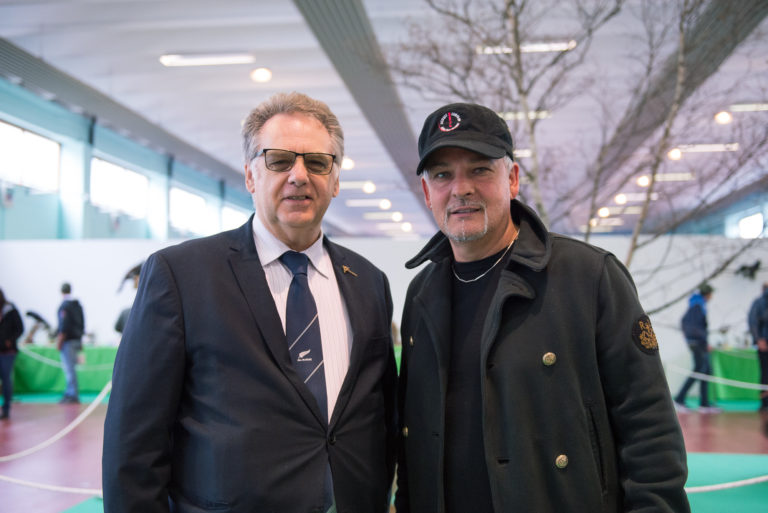 Roberto Baggio e Giorgio Bosa a Caccia e Pesca