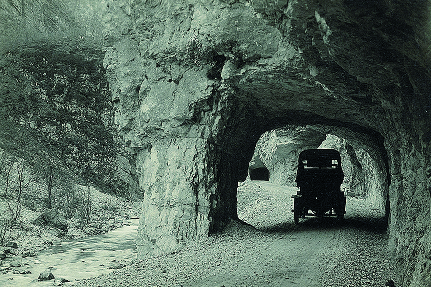 100 strada canal del mis _foto d’epoca