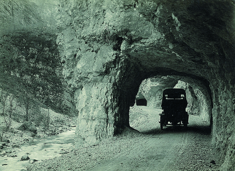 100 strada canal del mis _foto d’epoca