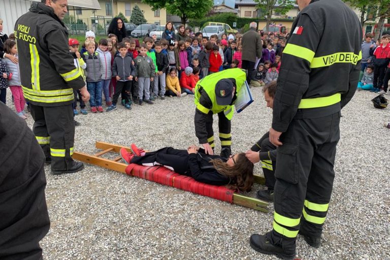 IC FELTRE – Boscariz Esercitazione VVFF (2)