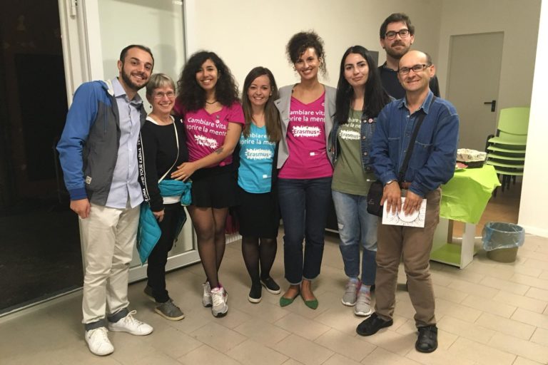 Uno dei momenti con i ragazzi