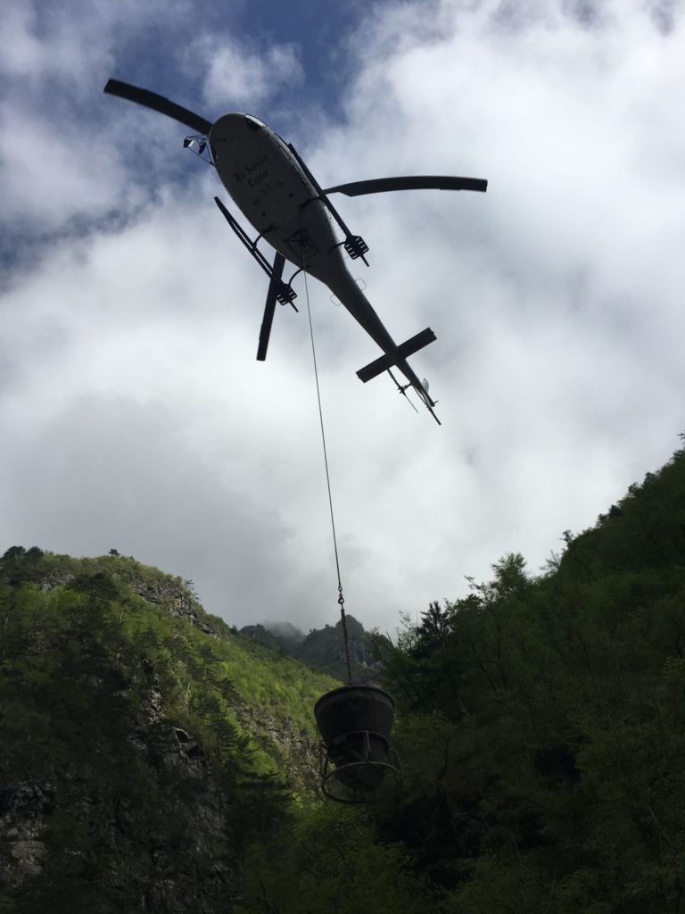 Lavorazioni con elicottero