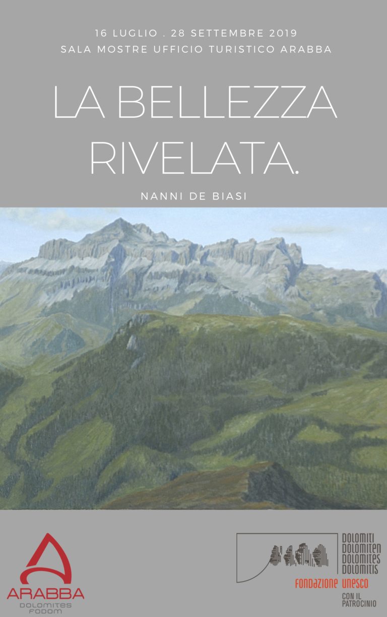 Locandina-mostra-Nanni-De-Biasi_Arabba-estate_2019_IMMAGINE