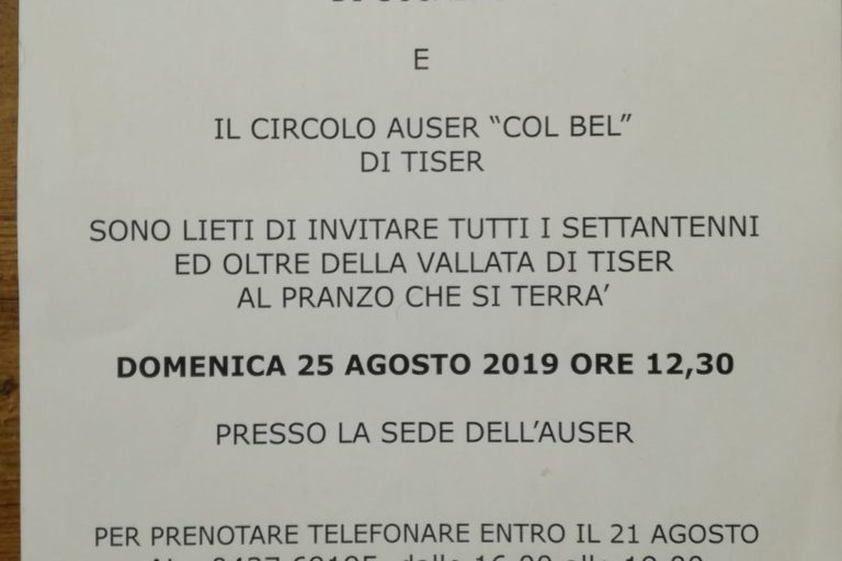 TISER – VOLANTINO