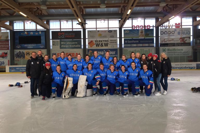 NAZIONALE FEMMINILE EGNA