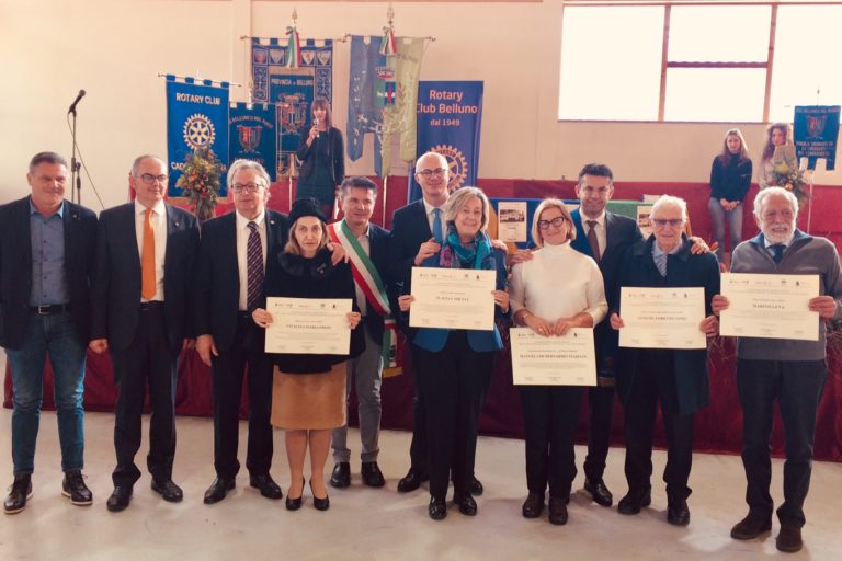 Premio Bellunesi che hanno onorato la Provincia.