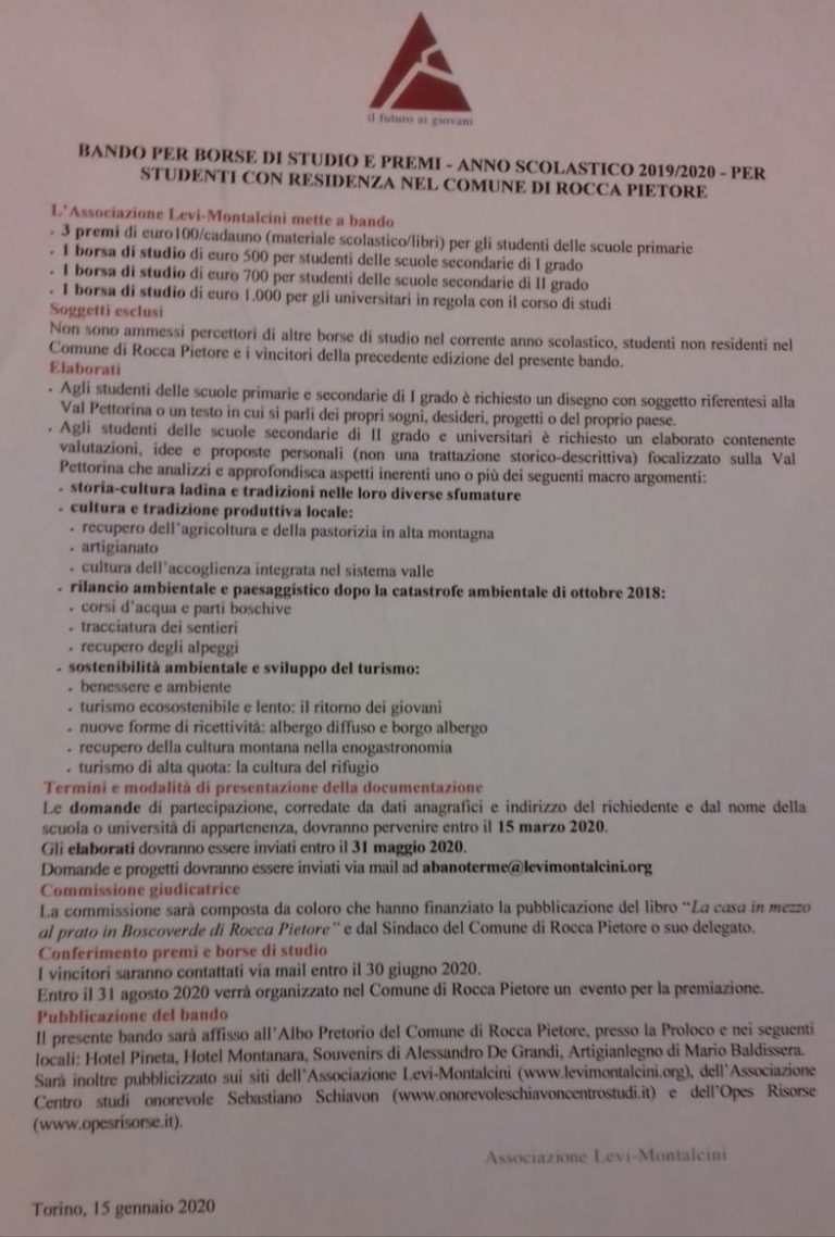 Bando 2019 – 2020-1