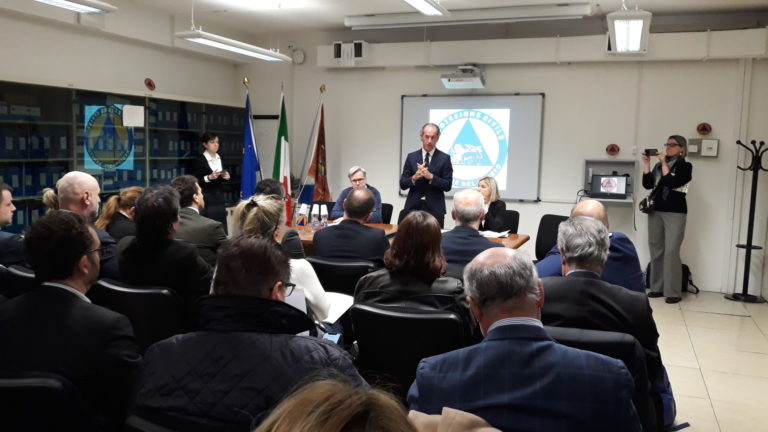 289-2020 incontro su emergenza coronavirus Protezione civile