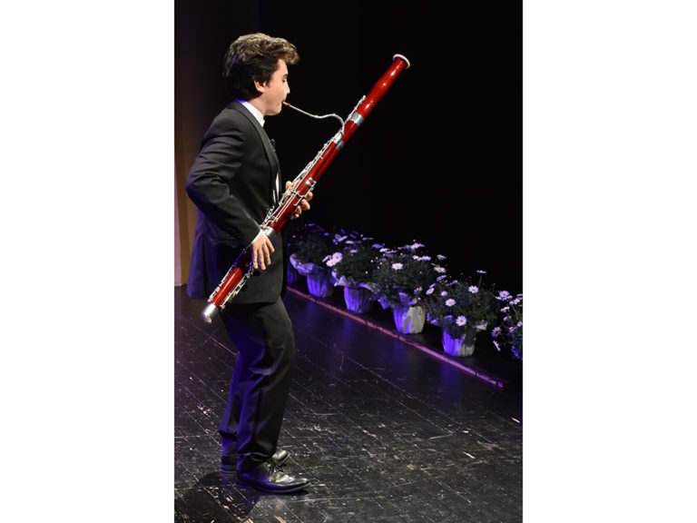 Premio musicale Belluno fagottista Augusto Velio Palumbo vincitore assoluto edizione 2019