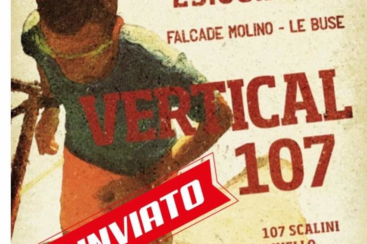 VERTICAL 107 RINVIATA 5 SETTEMBRE