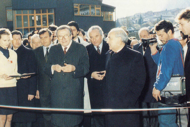 1989 – Antonino Vicari e Giulio Andreotti inaugurano la 30a MIG