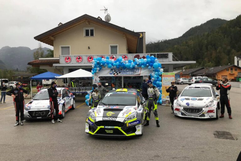 PODIO DOLOMITI RALLY