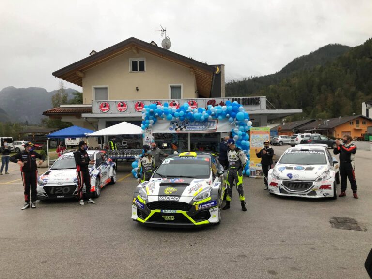 PODIO DOLOMITI RALLY