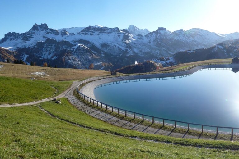 Lago artificiale Arabba