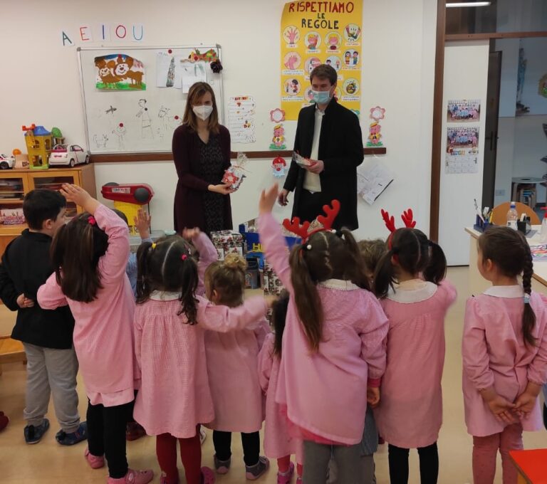 Consegna doni scuole Alpago