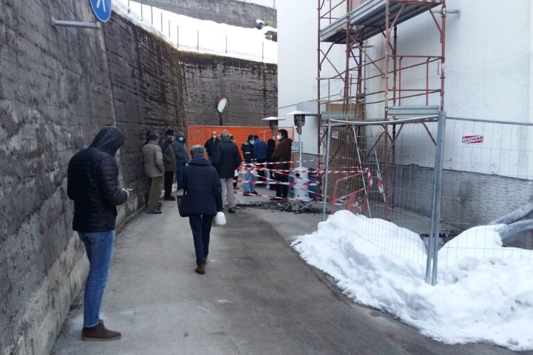 AGORDO-Situazione utenti centro prelievi ospedale civile1