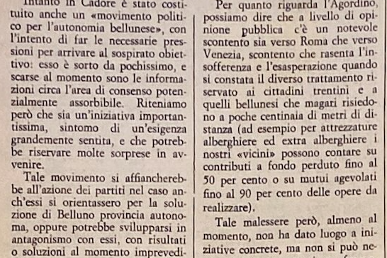 autonomia belluno 1979 – 2