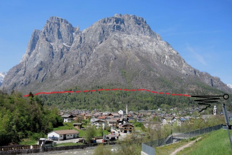 1-Tracciato indicativo della pista forestale