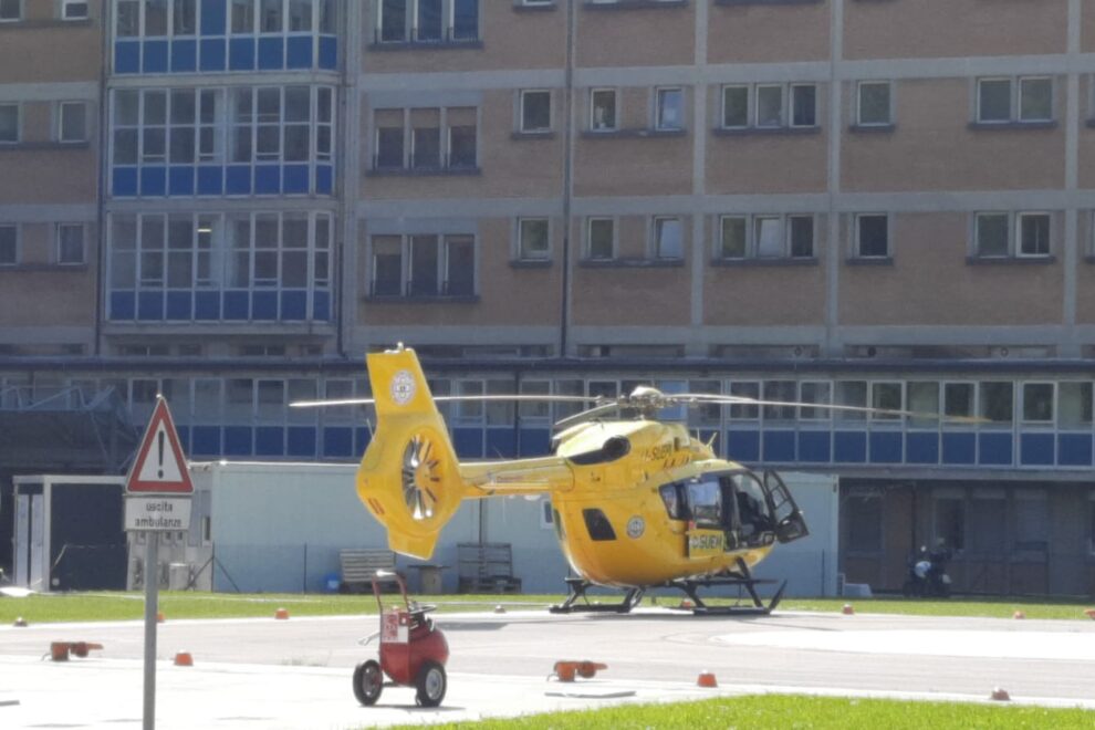 salt suem ospedale elicottero