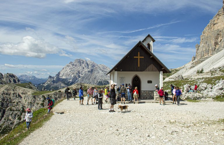 chiesetta Madonna della croda in Lavaredo – credito Dolomiti comunnicazione 2019