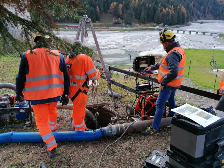 monitoraggio del robot in azione