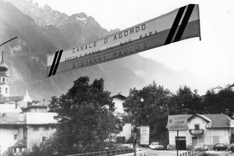 Canale d’Agordo in lutto per papa Luciani (2)