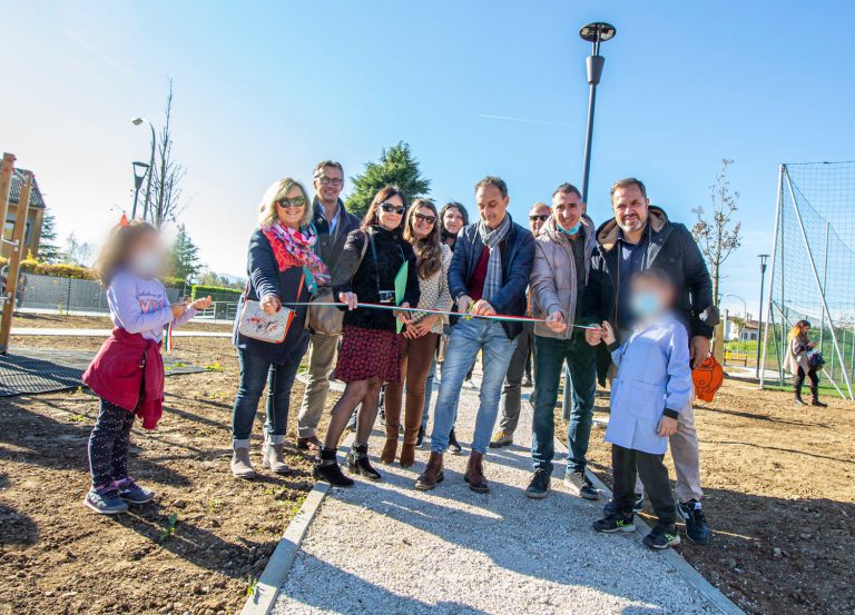 Inaugurazione Parco di Chiesurazza – Taglio del nastro