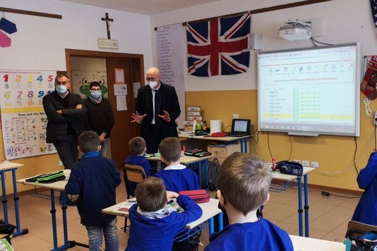 Incontro scuola Comelico Ministro