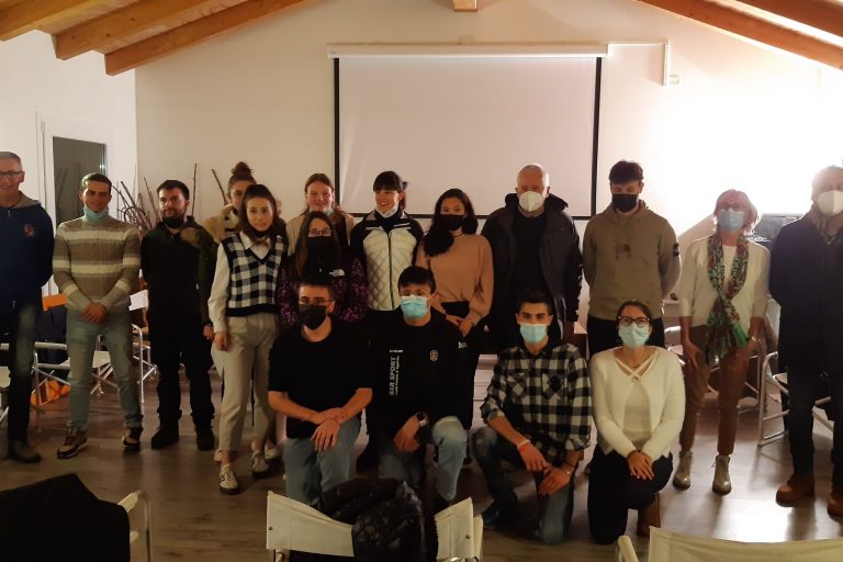 incontro dei sindaci e donatori di sangue con neo maggiorenni di Canale e Vallada