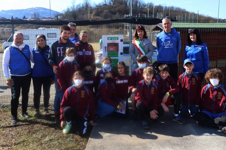 Cross4b_L’inaugurazione del defibrillatore