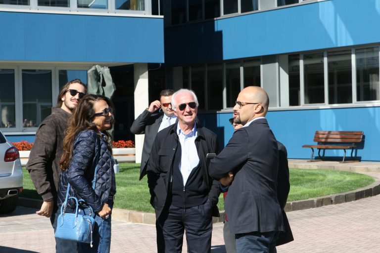 Leonardo Del Vecchio con Massimo Vian