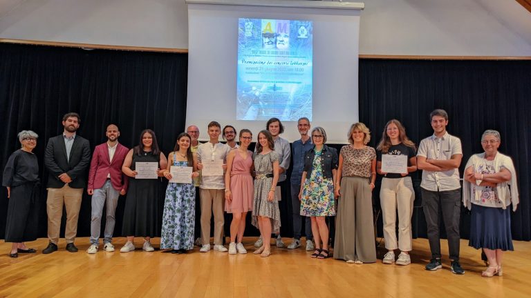 Premiati e giuria concorsi Rigoni Stern e Zanzotto