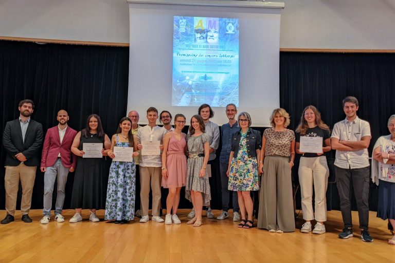 Premiati e giuria concorsi Rigoni Stern e Zanzotto