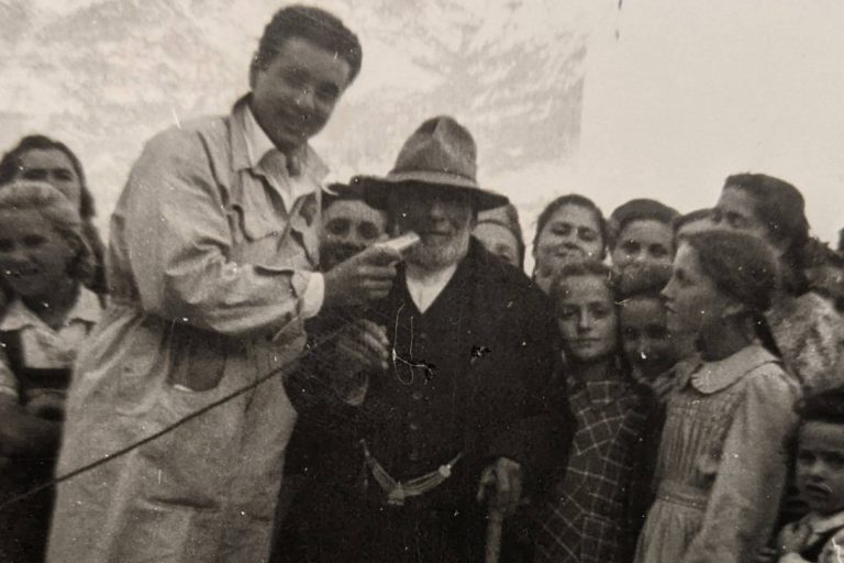 Enzo Tortora a San Tomaso intervista Bepo Talachini – Radiosquadra 1952