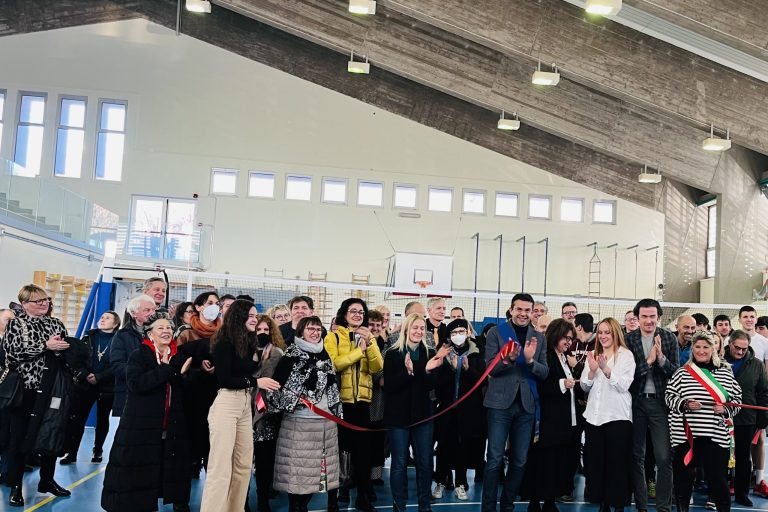 inaugurazione palestra Calvi