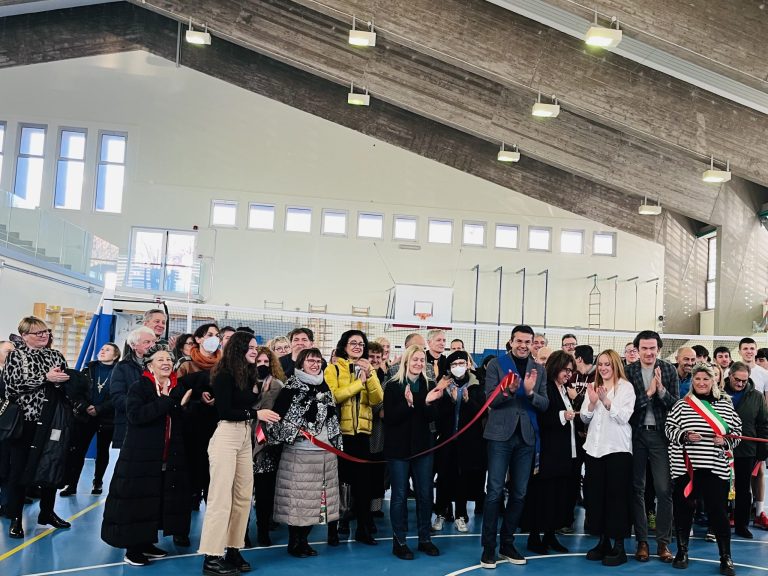 inaugurazione palestra Calvi