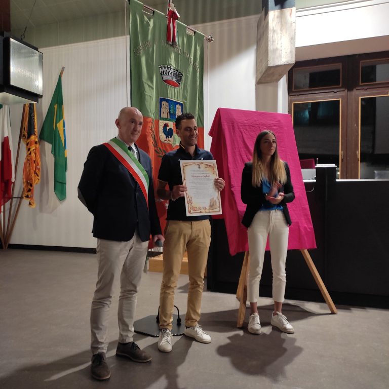 da sx dario vecellio galeno sindaco auronzo – vincenzo nibali – lisa vittozzi