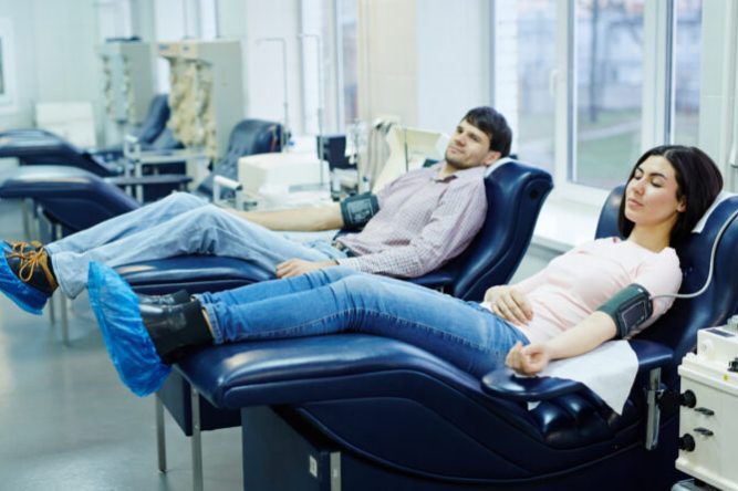 Young donors of blood