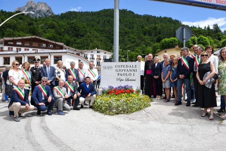 ospedale agordo intitolazione a papa luciani3