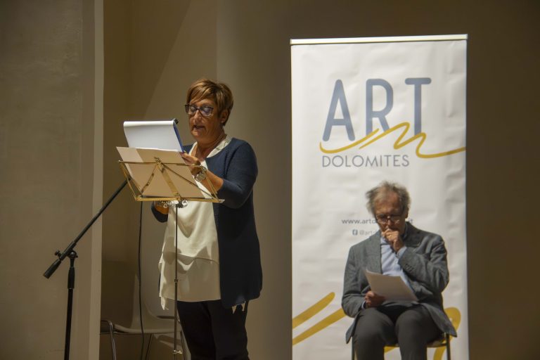 ArtDolomites – Presentazione Riflessioni d’Acqua – Antonella Alban e Granzotto