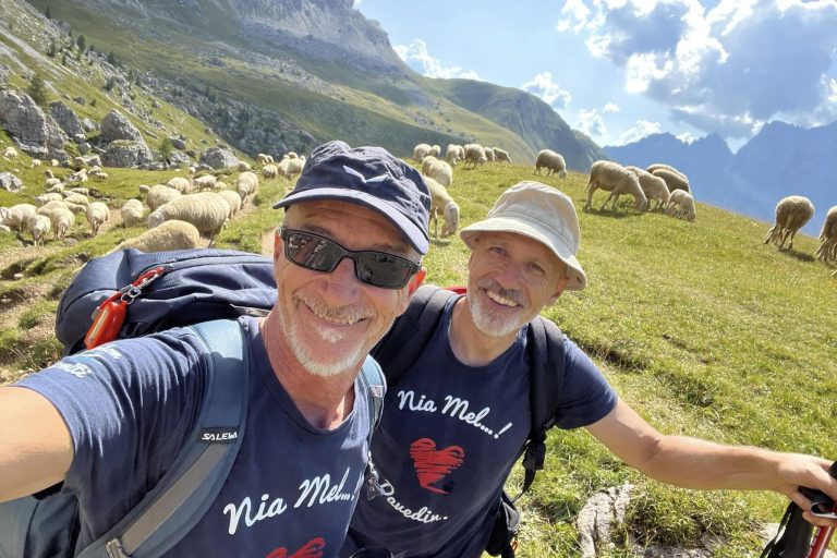 roberto pauletti con il fratello alberto