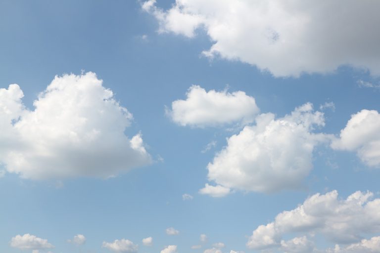 cielo sereno