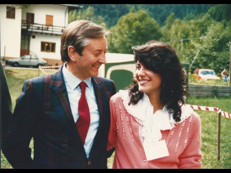 Floriano Pra con Sabrina Graziani Teleriva 13