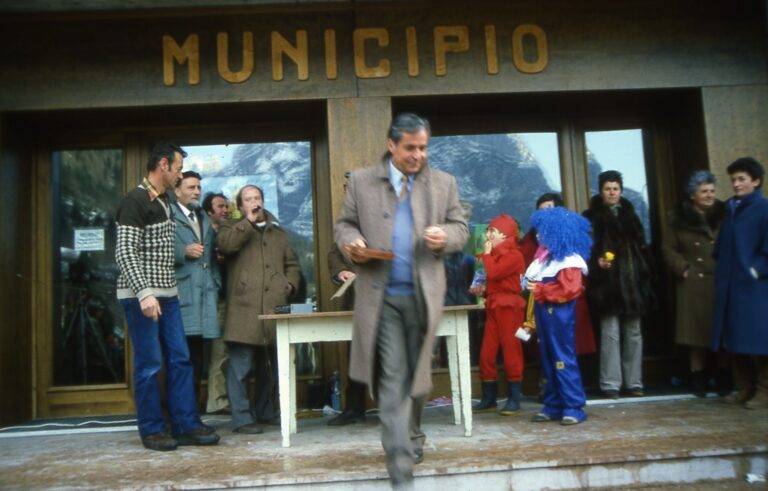 1986 ELSO SILVANO AGOSTINO BEPI TITOT E IL SINDACO EMANUELE PAGANIN